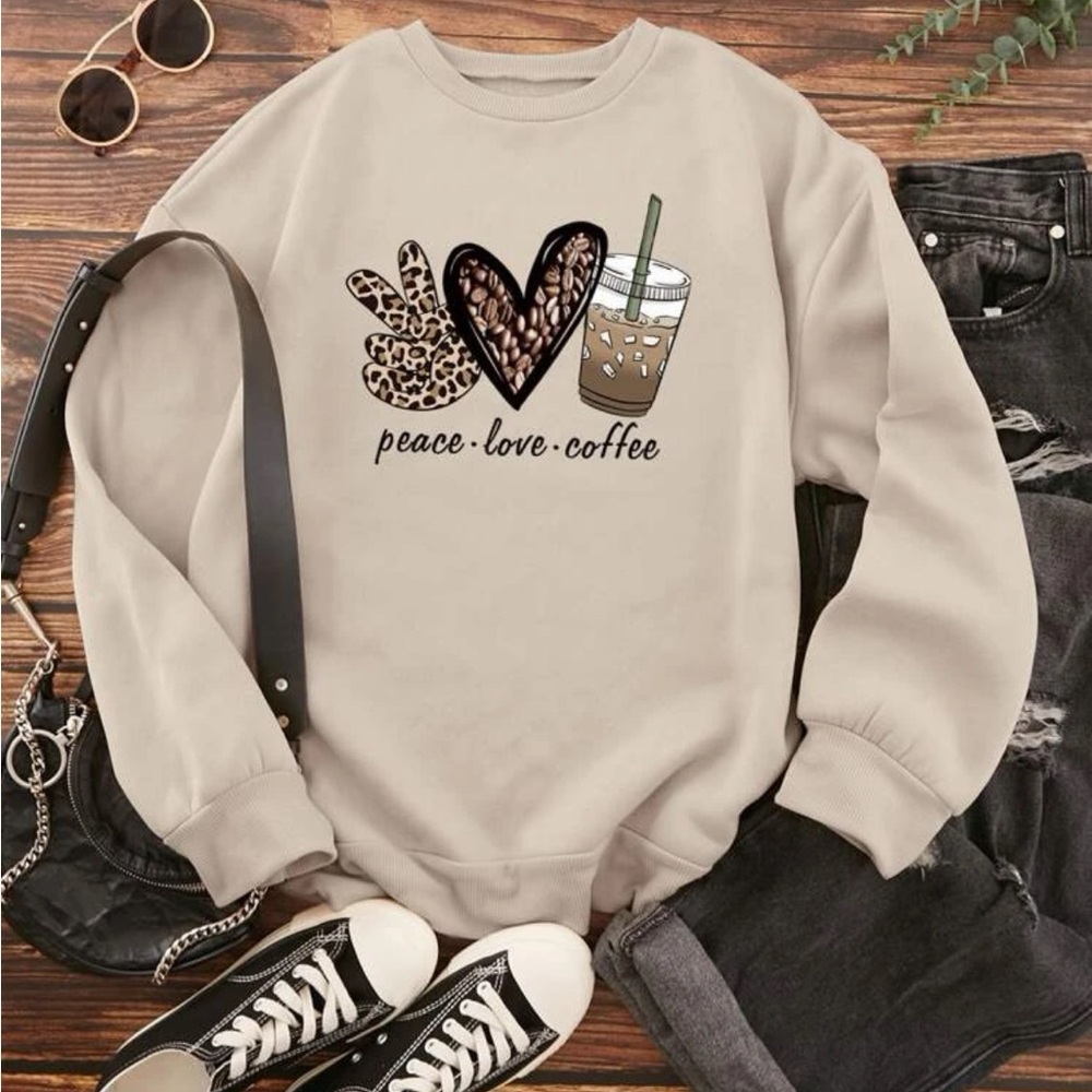 Beige Cozy Sweatshirt